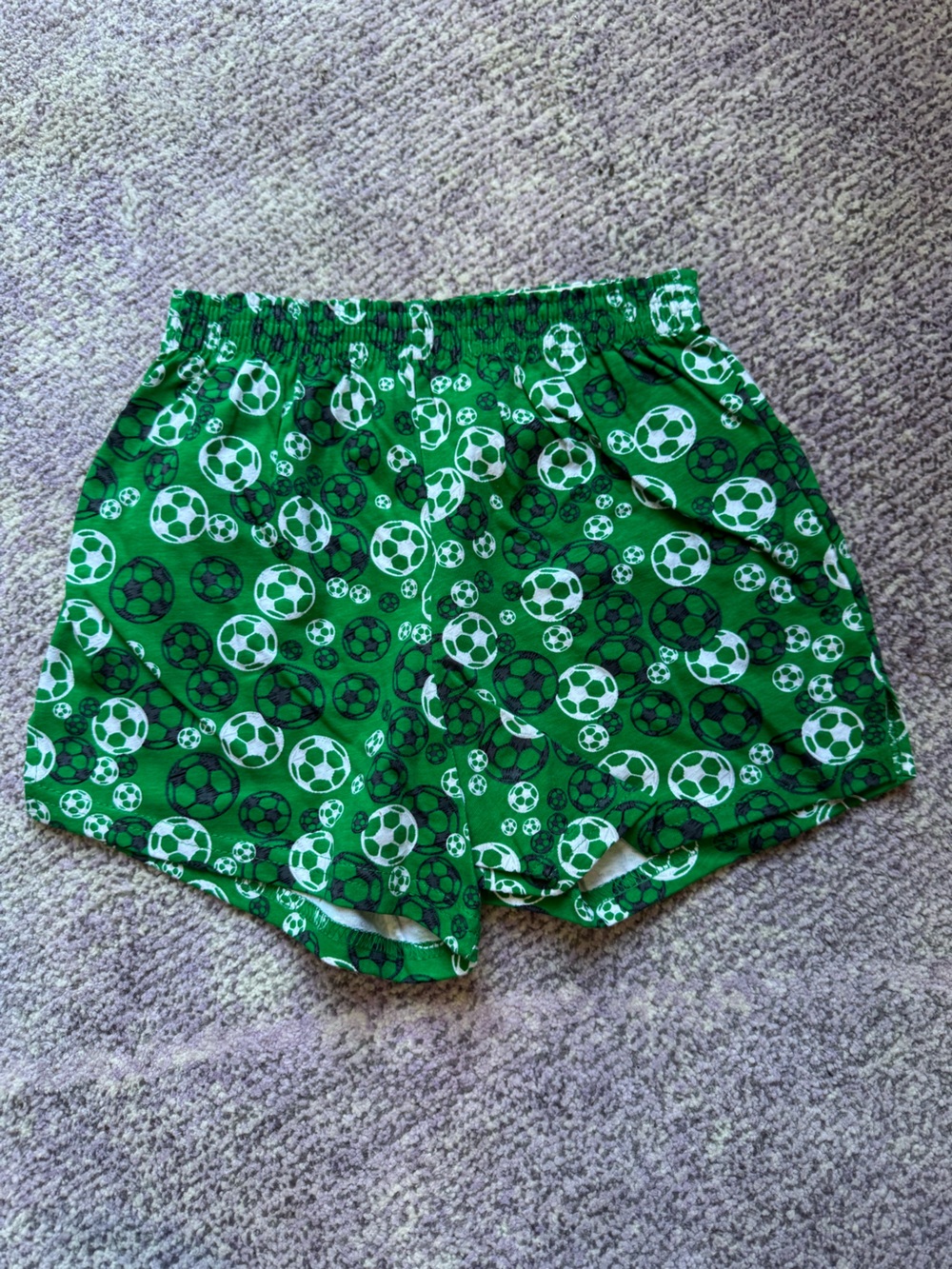 NEW Soffe Soccer Shorts Green Black White Retro Athletic Y2K Size Small